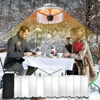 Heater for Garden Reflective Outdoor Heater Reflector Patio Outdoor Heater Propane Natural Gas Folding Winter Outdoor Heater 5