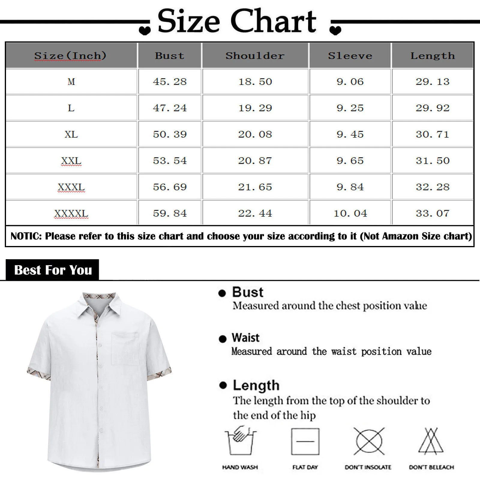Fashion Business Stripped Splicing Shirt For Men Vintage Casual And Versatile Button Down Bowling Short Sleeve Summer T-Shirt 6