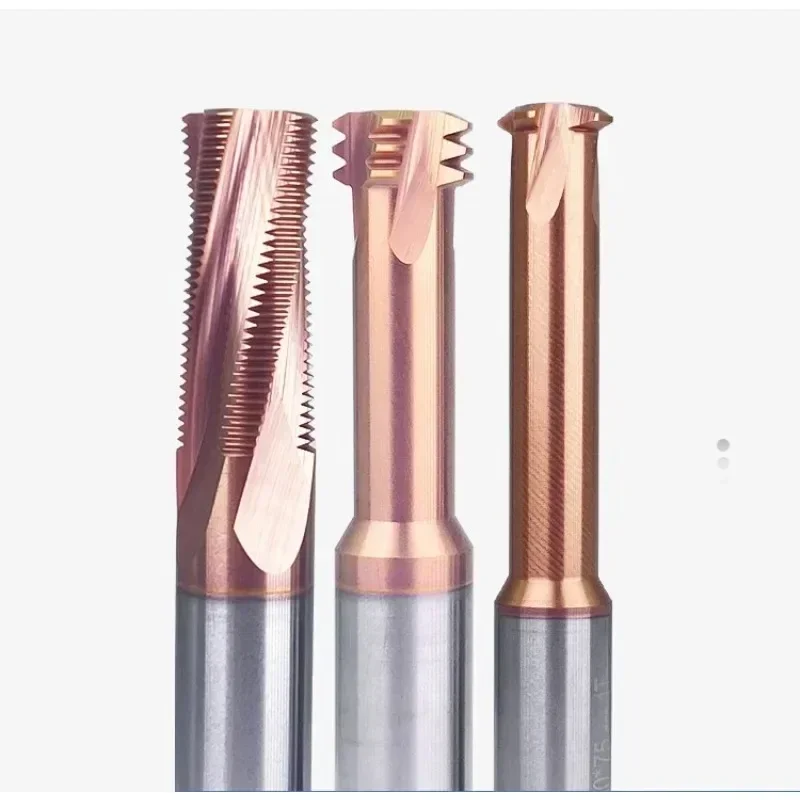 CNC Carbide Single Tooth Thread Milling cutter for steel M1.2-M12