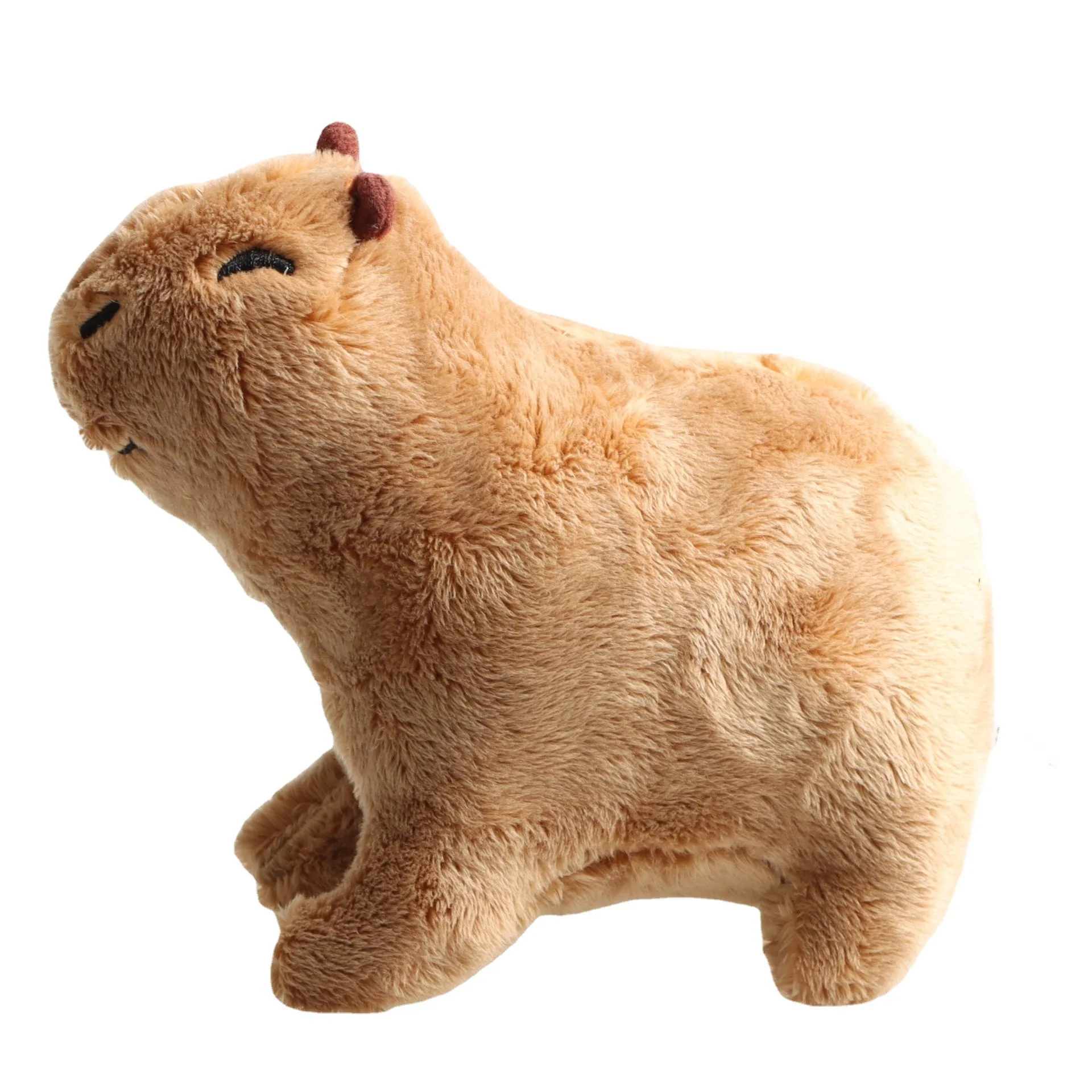 18cm Simulation Capybara Plush Toy Fluffy Capybara Doll Soft Stuffed Animal  Toy Kids Birthday Gift Toy Home Room Decor - AliExpress