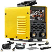 Actual 205A Stick Welder, [Friendly Large LED Dispaly] Synergy 2 In 1 MMA/Lift TIG Welding Machine Dual Voltage ARC Welder Kit 1