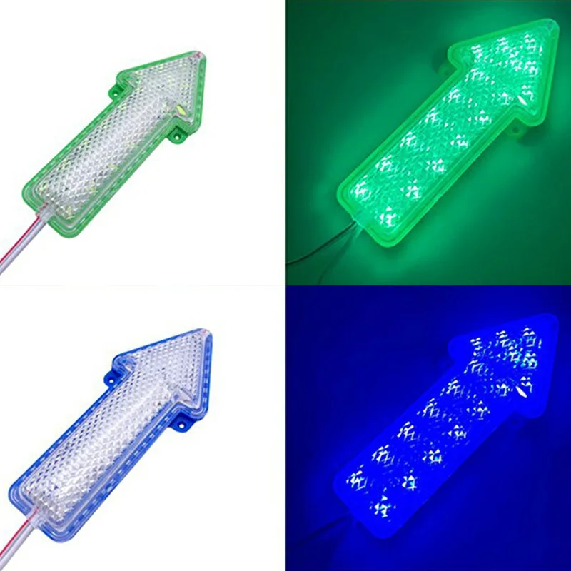 Frecce Moto LED con Lente Trasparente colore NERO