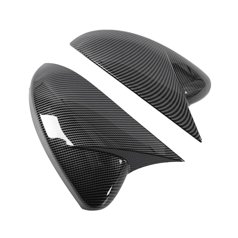 

For Chevrolet Cavalier Onix 2019-2021 Carbon Fiber Car Side Rearview Mirror Cover Trim Spare Parts Parts
