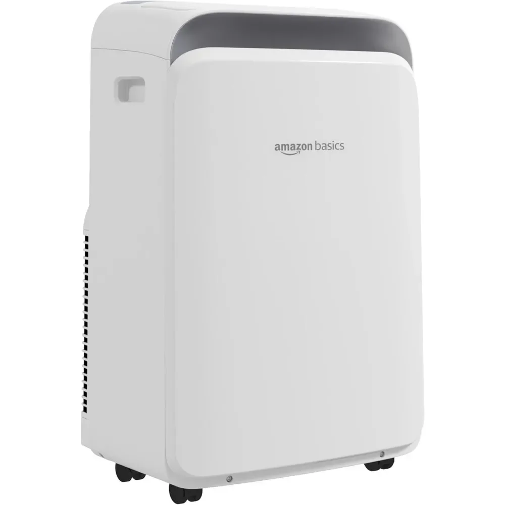 Portable AC (Air Conditioner) with Remote control, Cools 450 Square Feet, 10,000 BTU ASHARE / 6000 BTU SACC, White