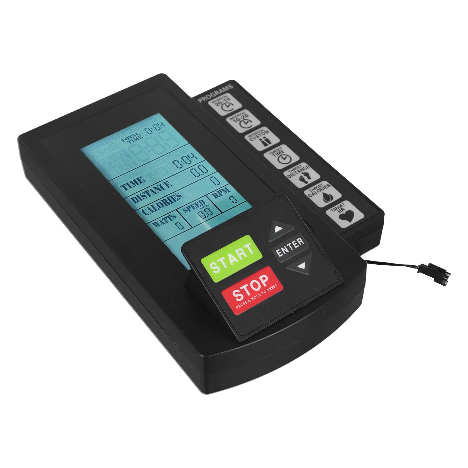 Exercise Bike Counter Display Replacement Records Time Distance Calories Power Speed and RPM for Effective Workouts