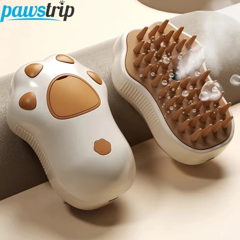 3-in-1 Electric Steam Pet Brush 1