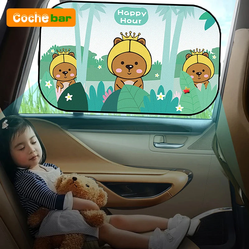 차량용 자외선 차단 차양, 정전기 흡착, 자동차 창문 차양, 어린이용 범용 자동 커튼, 야외 선스크린