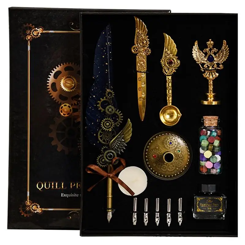 

Перо и чернила Набор каллиграфии перо набор канцелярских принадлежностей универсальное каллиграфическое перо набор в комплекте для окончания учебного заведения