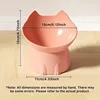 Pet Food Bowl Tilt High Bottom Neck Protector Antichoking Dog and Cat Water Bowl Antidumping Dog Non Slip Feeding Supplies 6