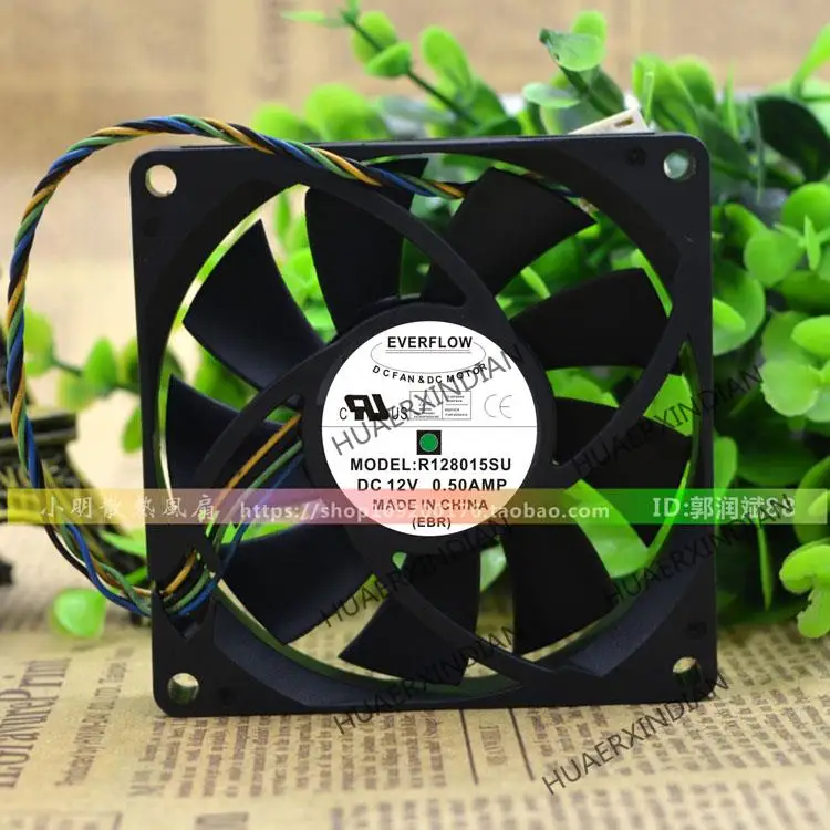

Новый R128015SU 8015 12В 0.50Amp 8 см комплект охлаждающего вентилятора