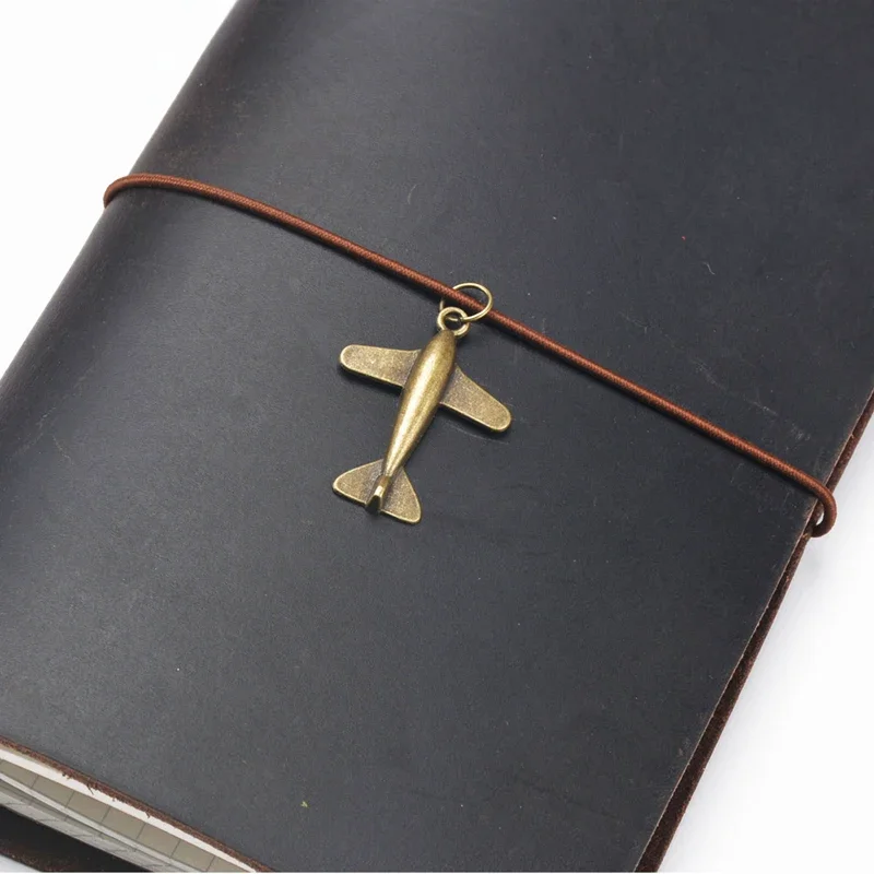 Vintage Travelers Notebook Pendant for Midori Planner Decorative Accessories Journal Book Diy Retro Stationery School Supplies travelers notebook accessories