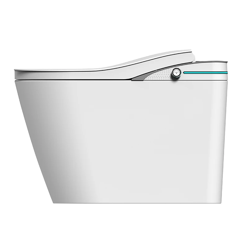 

New Ultra Slim Self-Cleaning Smart Intelligent Toilet OEM/ODM UV Nozzle color toilet commode