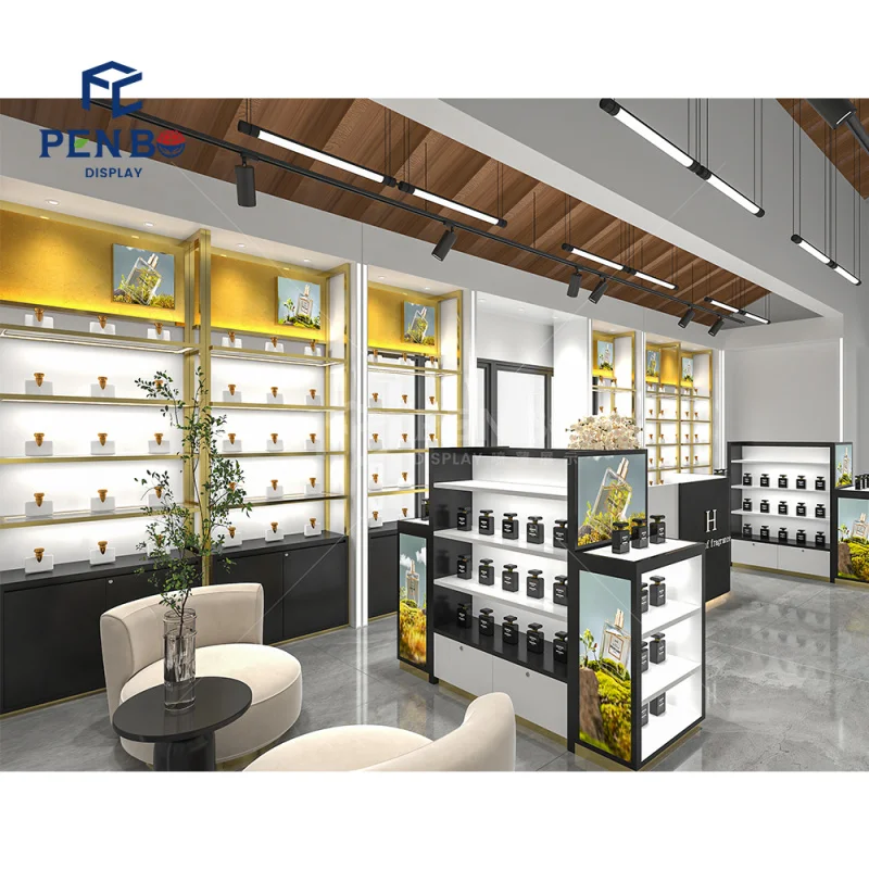 Perfume Shop Interior Design: How This Customized Arabic Decor Set ...