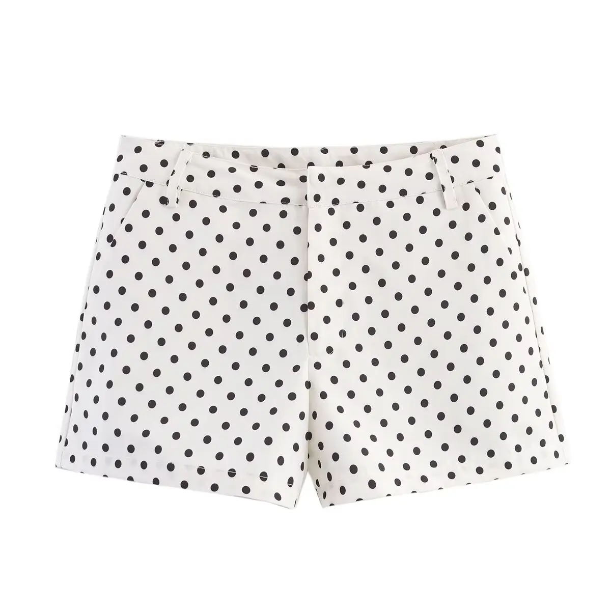 Hh 2025 outono feminino retro bolinhas casual manga longa jaqueta gola alta com zíper jaqueta moda feminina streetwear y2k