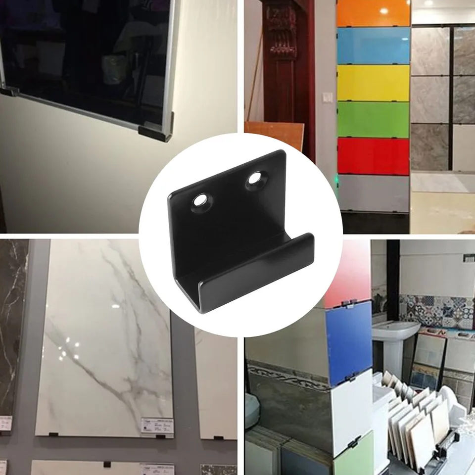 10 Ganci Piatti A J In Acciaio Inox Nero, Per Appendere Piastrelle, Specchi, Foto E Cornici