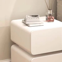 Table de chevet de luxe Premium avec lumière, chambre à coucher tendance, jolies tables de chevet avec compartiment Secret, meubles Criado Mudo Design 3