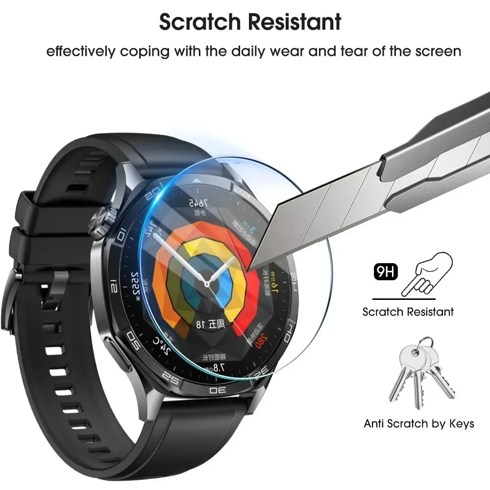 Easy-to-Install Anti-Scratch Tempered Glass Screen Protector Cover Films