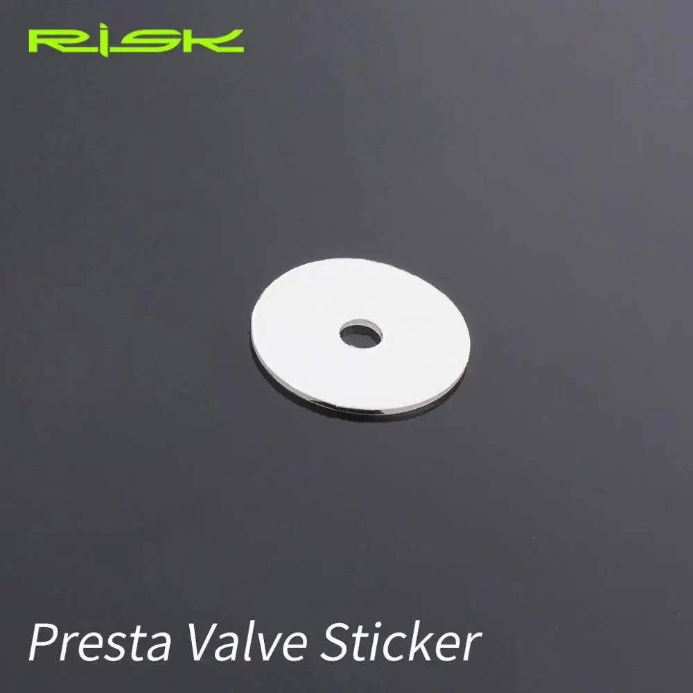 Bike Tube Sticker Bicycle Presta Valve Mountain Road Bike Tube Tire Gasket Rim Protective Gas Air Nozzle Glue Pad