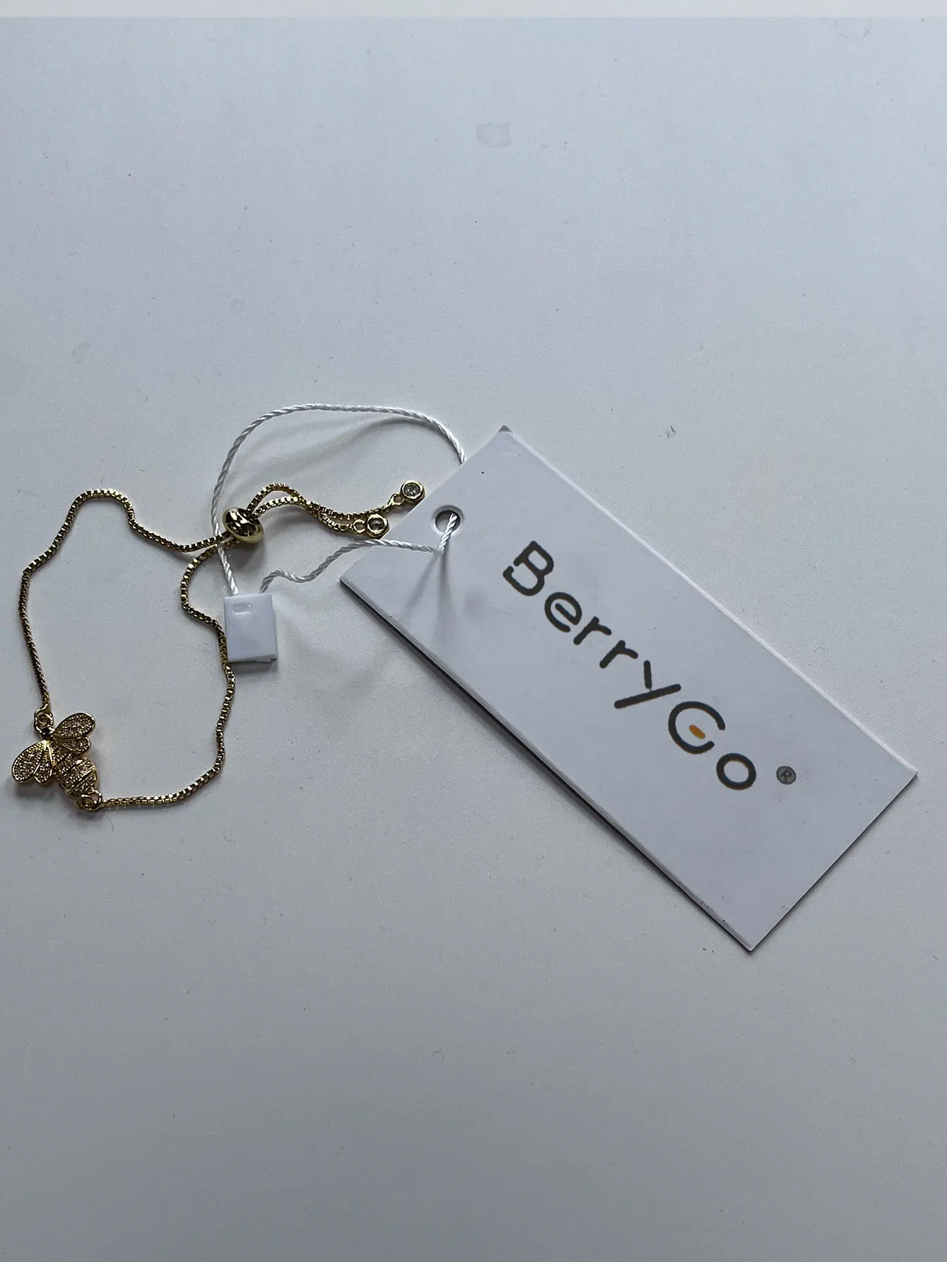 

Браслет BerryGo с бусинами, цепочка золотого цвета, элегантные женские модные романтические браслеты, женский подарок на день рождения
