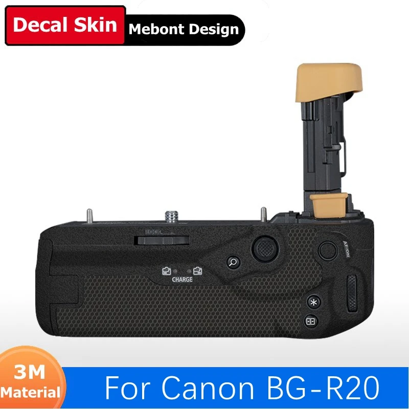 Customized Sticker BG-R20 Decal Skin Vinyl Wrap Film For Iconic Brand R52 R5M2 Camera Battery Grip Handle EOS R5 Mark II 2 M2 BGR20