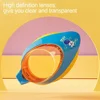 Cartoon Small Frame Swimming Goggles HD Waterproof Anti-Fog Diving Goggles Silicone Cap Professional Swimming Equipment 4