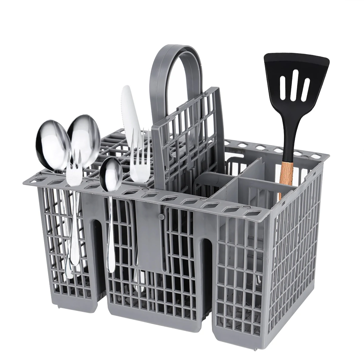 1PCS Dishwasher Cutlery Basket Knife Fork Storage Basket for Bauknecht Whirlpool Indesit Hotpoint Dish Washer Accessories 5