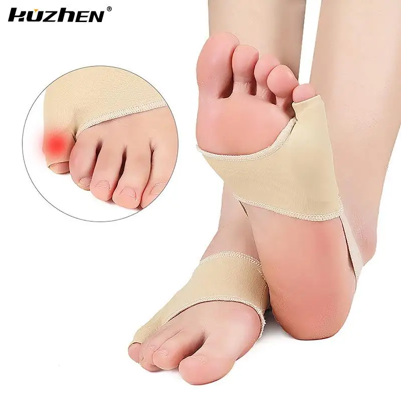 

2Pcs Soft Little Toe Orthopedic Sleeves Corrector Splint Hallux Valgus Overlapping Correction Pedicure Protector Foot Care