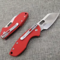 Ultra-light portable Folding knife Outdoor Knife 8cr13mov Steel blade material G10 handle Pocket knife camping tool 2