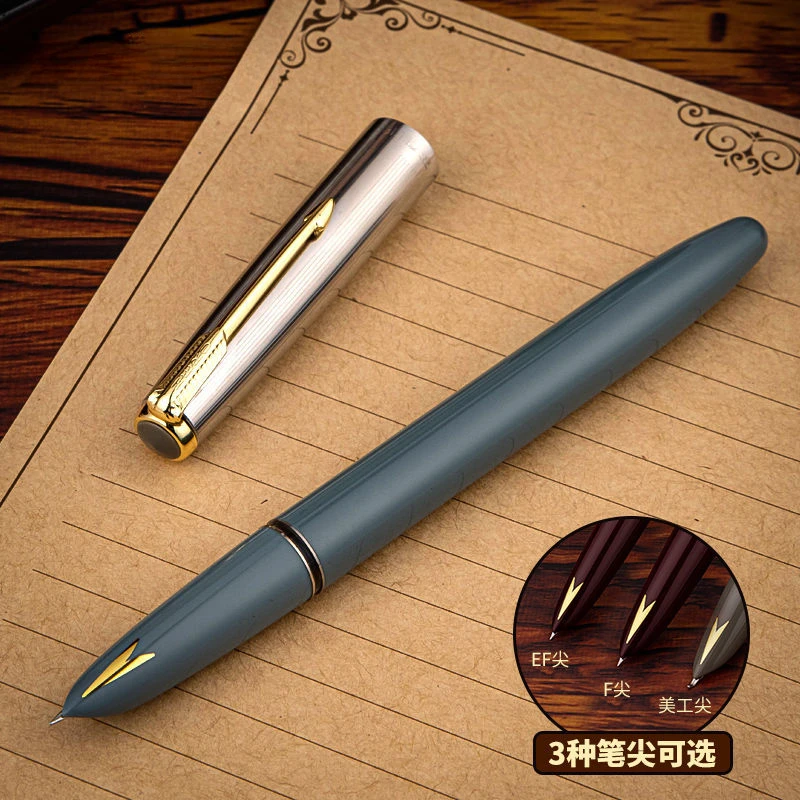 Hero 616/616S Fountain Pen EF/F/Bent 0.38 0.5MM Art Nib Writing Supplies Pens stationery Mb Office Pen fountain pen pen set