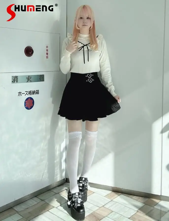 Рисунок 3 - Юбка-штаны Женская плиссированная с завышенной талией