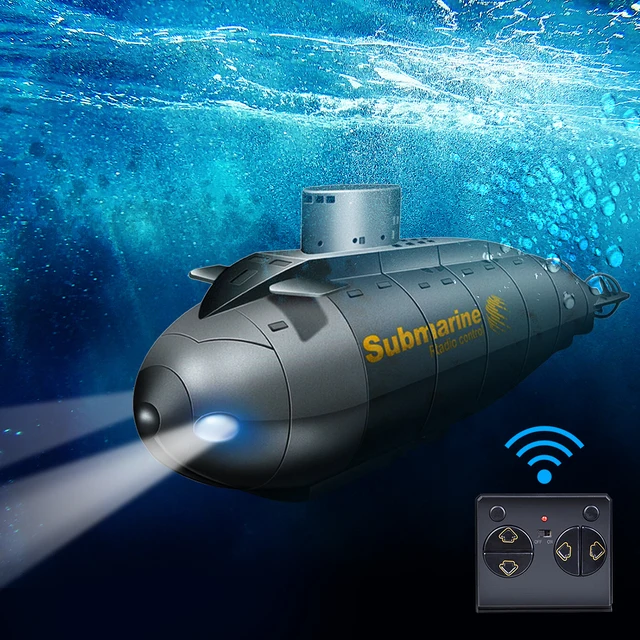 2.4G 6 Channels Nuclear Submarine Boat Wireless Remote Control Diving Child Toy Mini Remote Control RC Submarine Boat Toys 2023 2