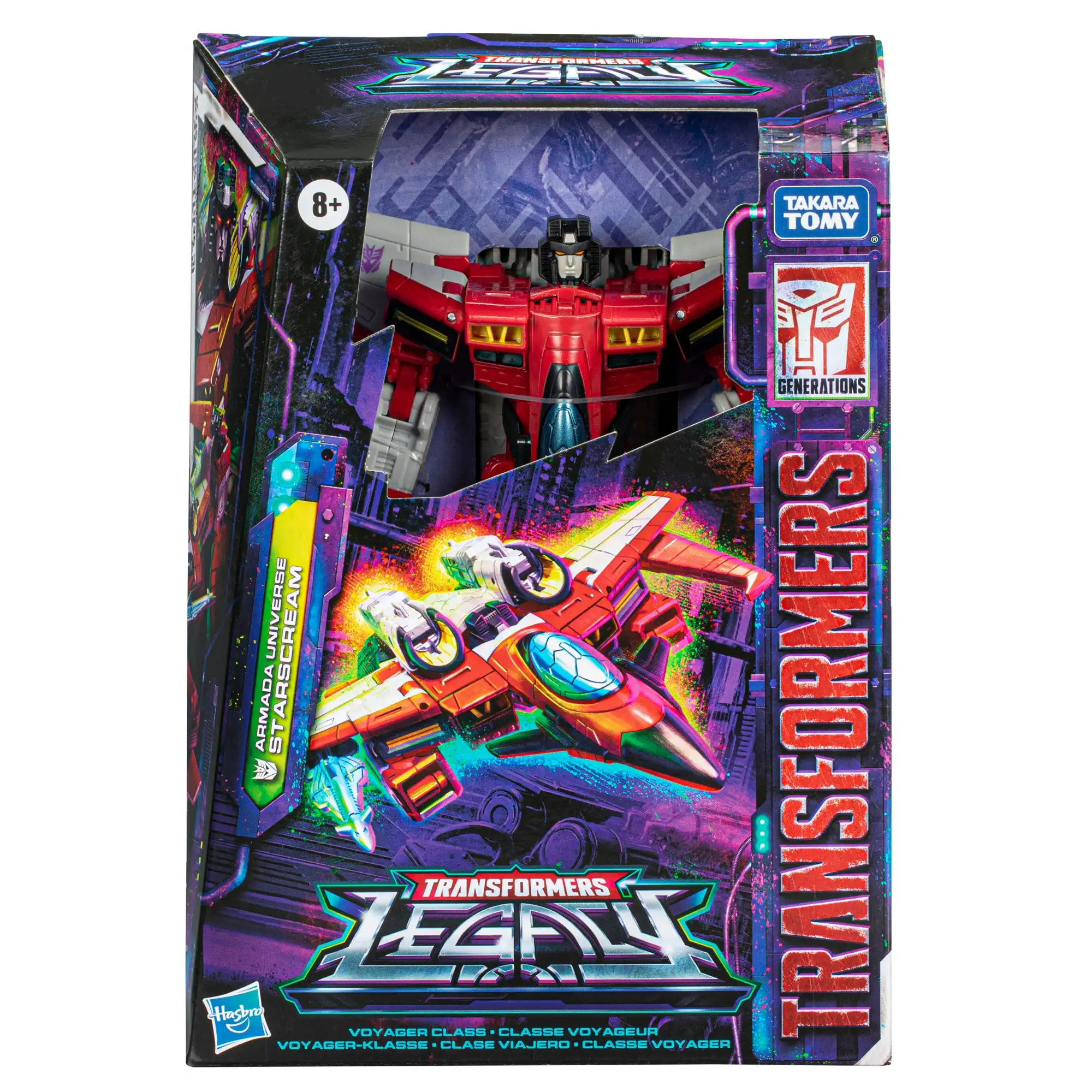 

【Pre-Order】22/10/1 Hasbro Transformers Generations Legacy Voyager Armada Universe Starscream Toys F3056
