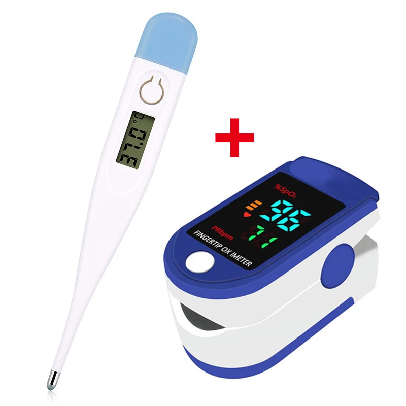 Thermometer LCD Digital Display High Precision Measurement Fever Safety Smart Heat Detector Mini Electronic Thermometer