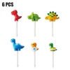 6 Pcs Dinosaur