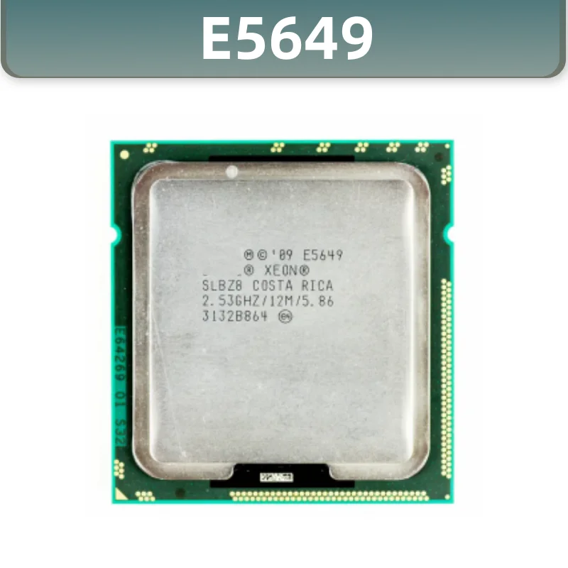 

Xeon E5649 2,53 ГГц 5.86gt/s 6core12mb LGA1366