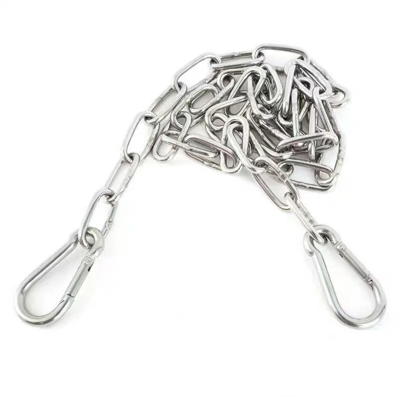 Heavy Duty Stainless Steel Chain 550LB Capacity for Punching Bags Hanging Chair Hammocks Swing Trapeze Yoga stainless steel chain,steel chain