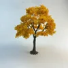 sand table microlandscape model simulation golden ginkgo leaf scene setting props decoration miniatures diy miniature house 2
