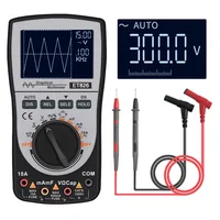 ET827 Handheld Digital Oscilloscope Multimeter Portable Smart DC/AC Current Voltage Resistance Frequency Diode Tester 4000 Count 1