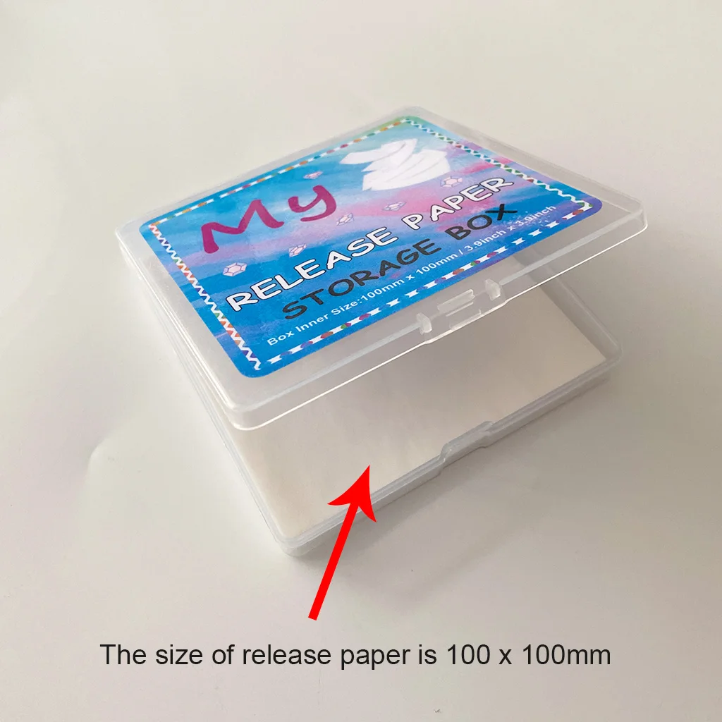 Diamond Painting Release Paper Storage Box 5D Diamond Art Tool Accessories Container Case