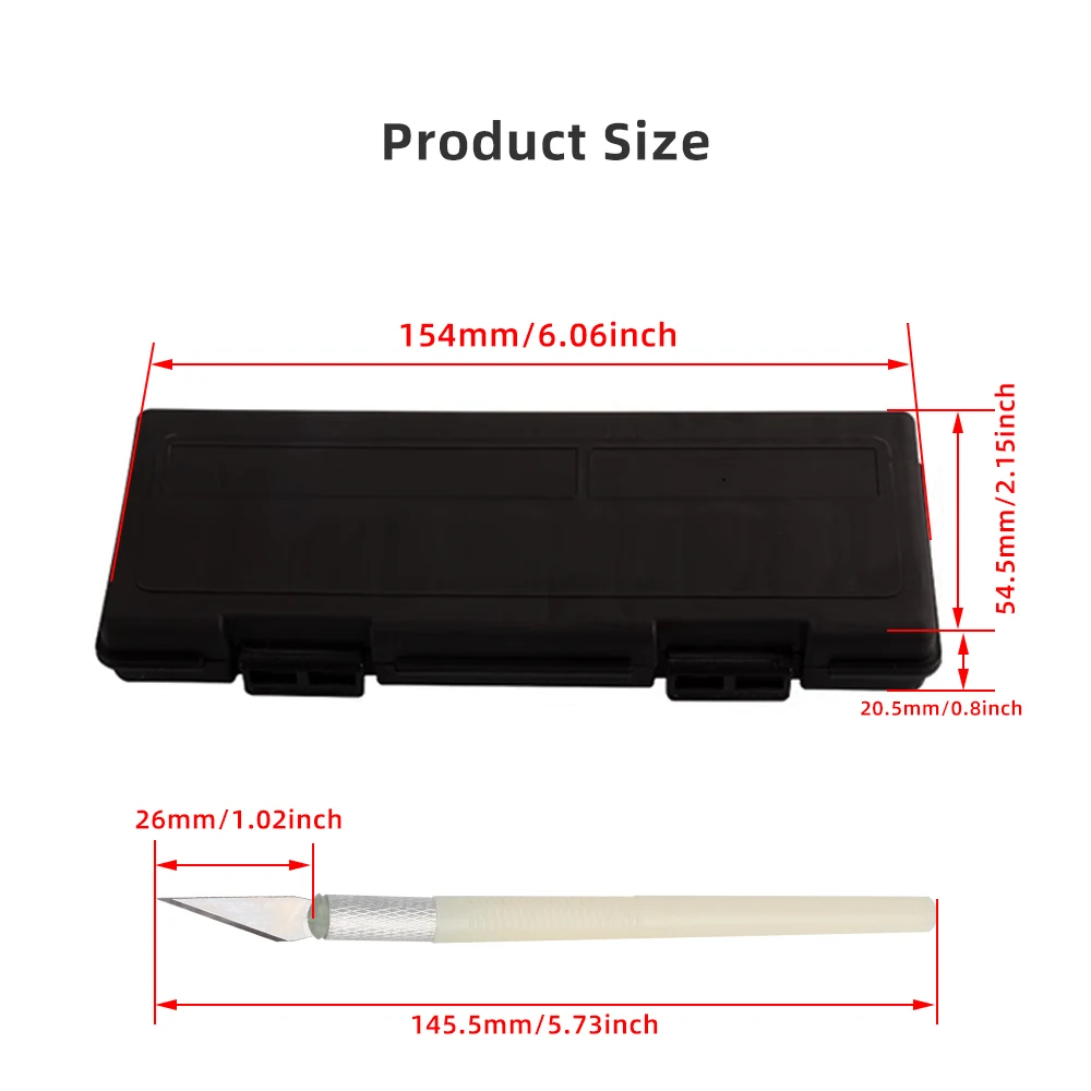 3DSWAY 3D Printer Carving & Trimming Knife Set 5