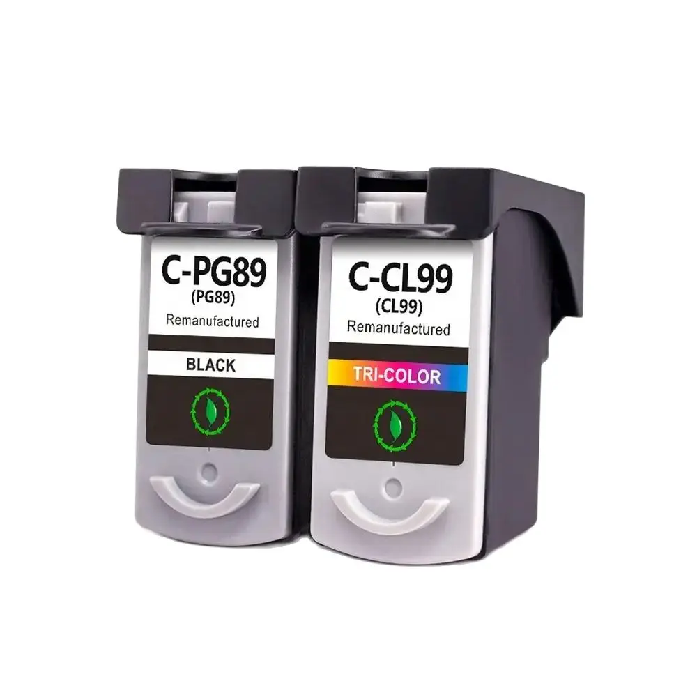 

PG89 PG 89 CL99 CL 99 высококачественный цветной Восстановленный струйный картридж для принтера Canon E560