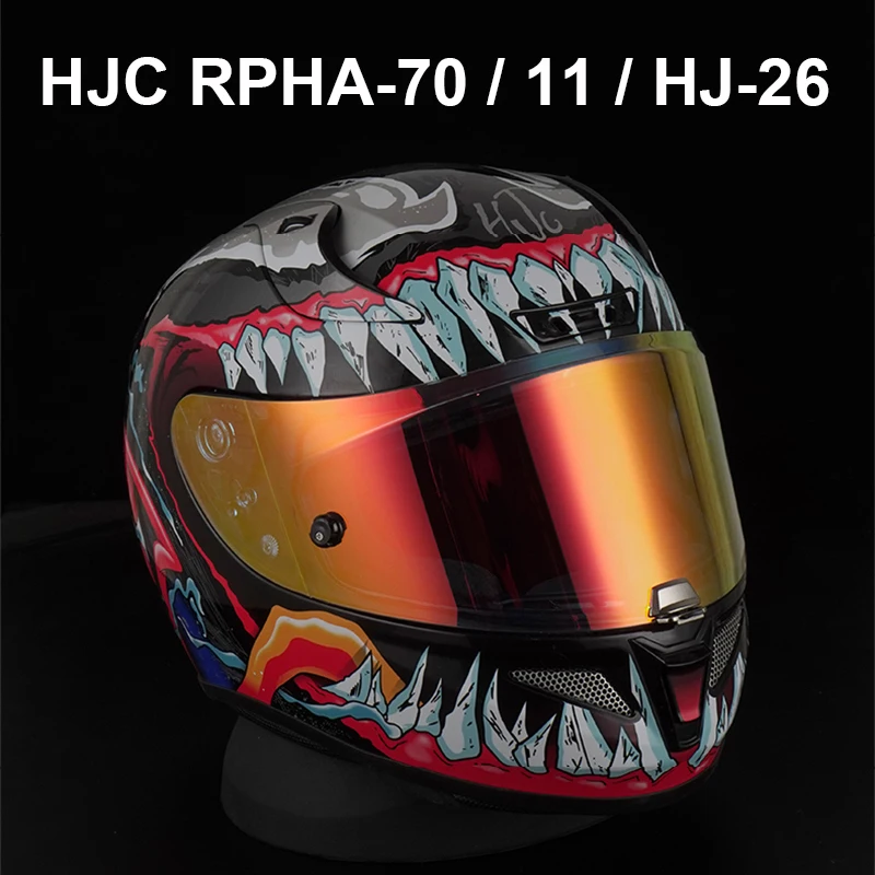 

Cascos HJC HJ-26 ST Helmet Visor Lens Fit for RPHA 11 RPHA 70 FullFace Helmet Motorcycle Accessories Capacete De Moto Windshield