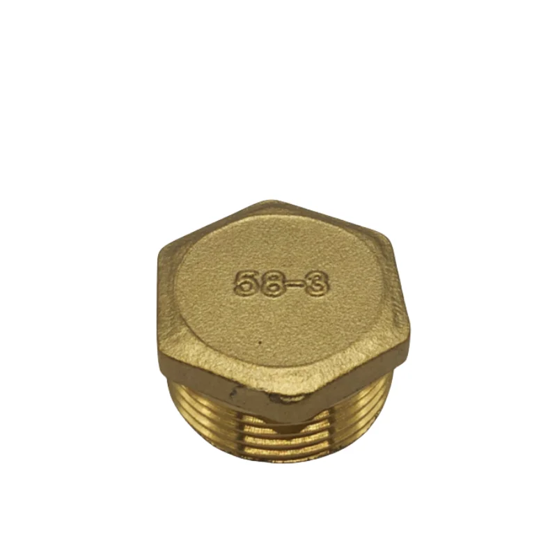 10 Pezzi Tappo Per Tubo In Ottone 1/8 1/4 3/8 1/2 3/4 In Tappo Maschio - Foto 10