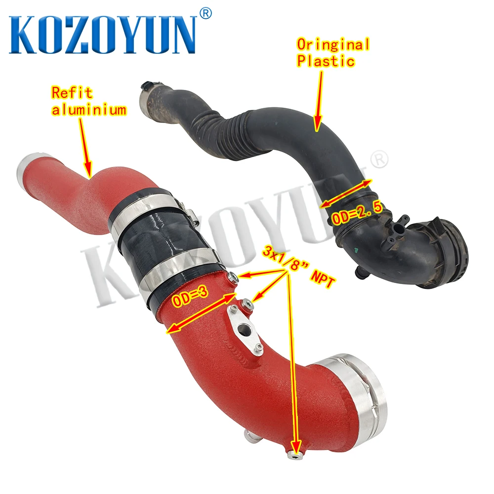 Charge Pipe Boost Pipe Intake For BMW N20 N26 F20 F30 125i 220i 320i 328i 428i intake charge pipe