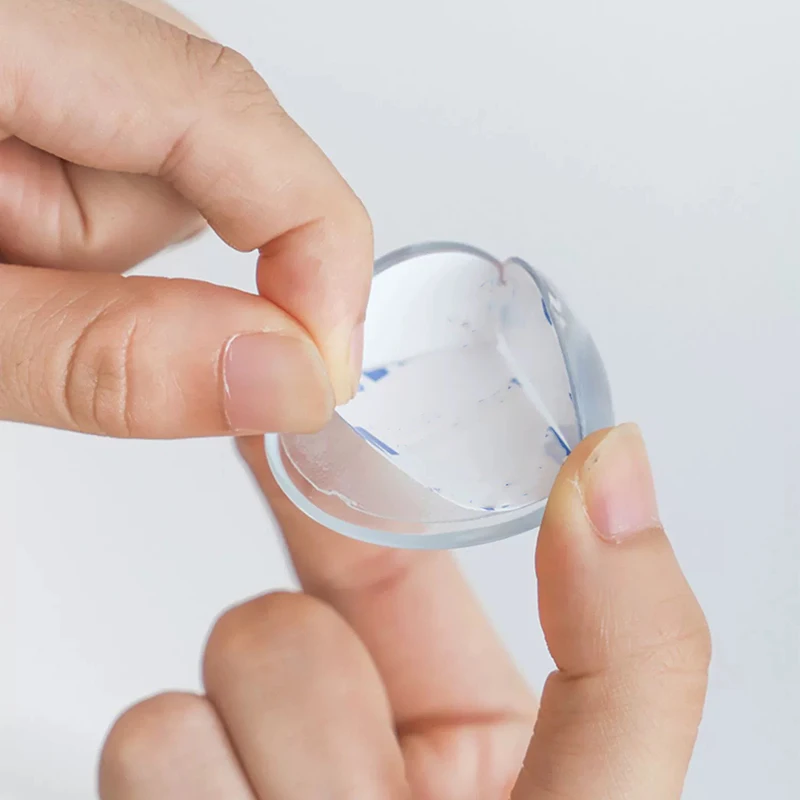 Transparent Baby Table Corner Edge Protection Cover Kids Safety Silicone Desk Protector Guard Cushion Anti Collision 1/10pcs silicone table corner protector table corner protector table edge protector