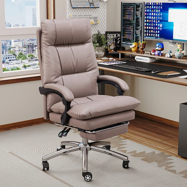 Gamer Comfortable Office Chair Neck Support Ergonomic Luxury Cushion Office  Chair Designer Padding Silla Office Furniture - AliExpress