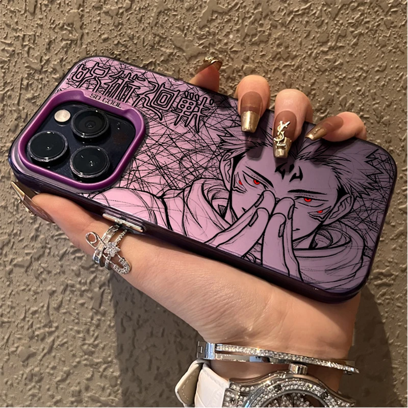 Chaotic Line Art Case featuring Satoru Gojo & Ryomen Sukuna