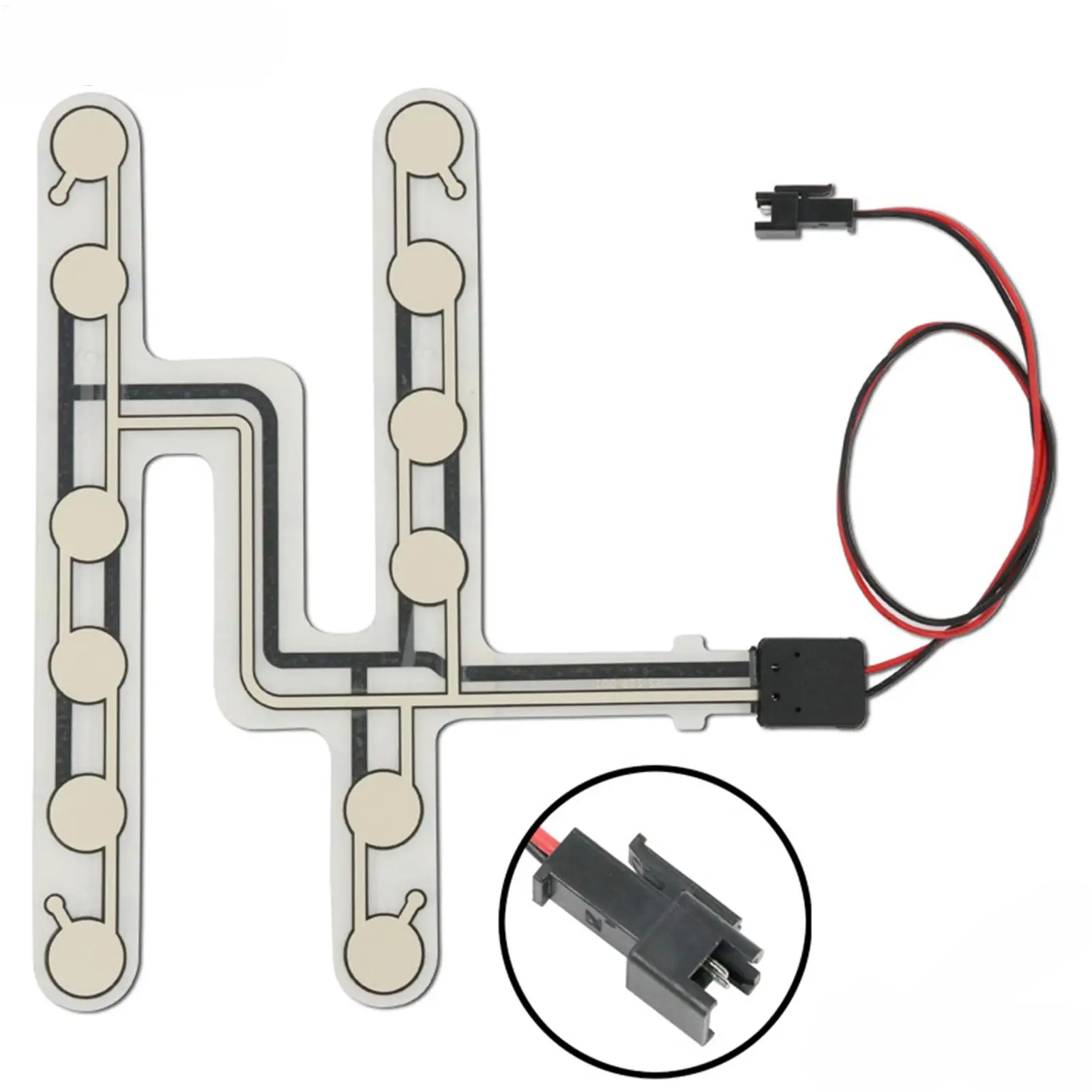 Sensore di pressione per sedili per auto Sensore di pressione per cintura di sicurezza per auto per automobili Promemoria Avvertimento luminoso e sonoro Accessori per la guida - immagine 5