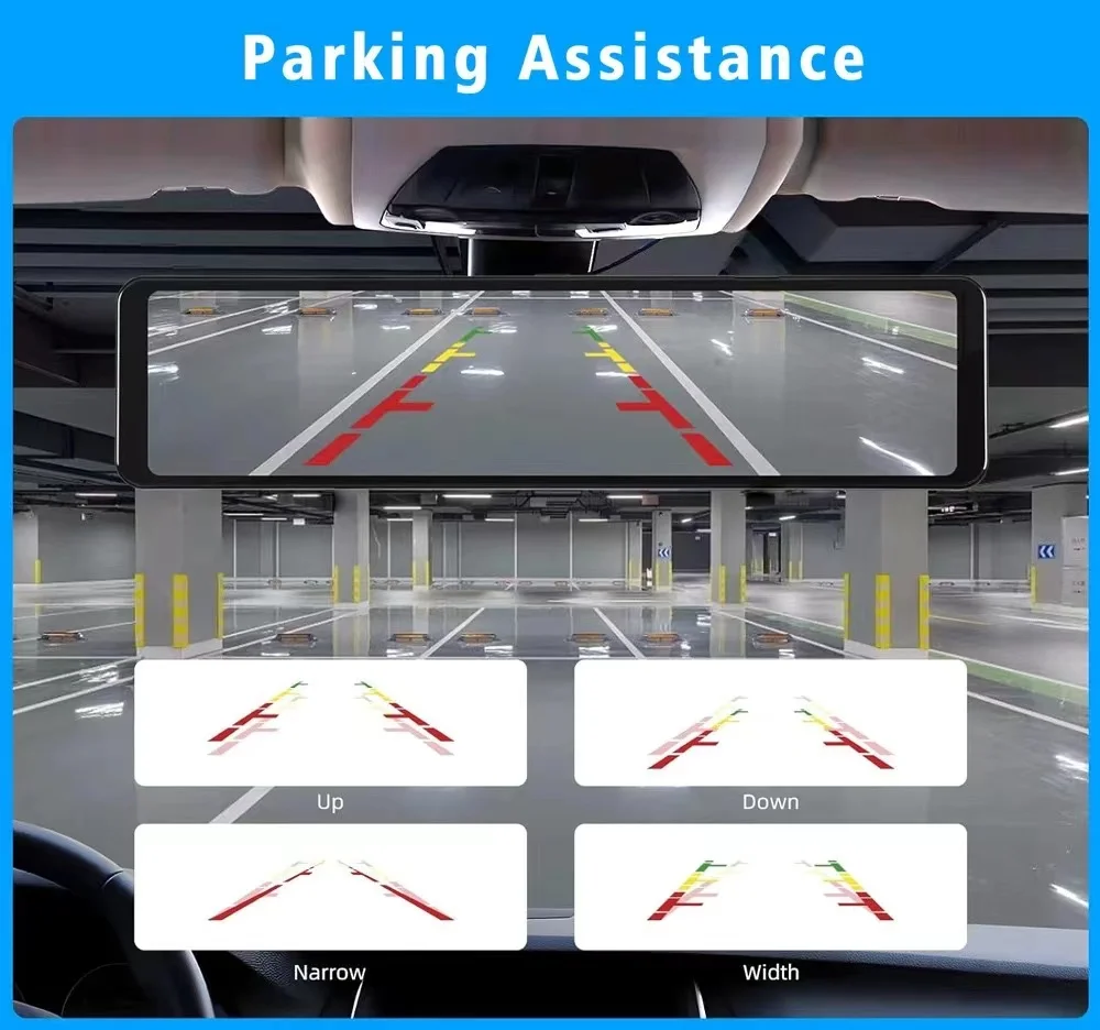 كاميرا لوحة القيادة مقاس 12 بوصة بدقة 4K (3840*216...