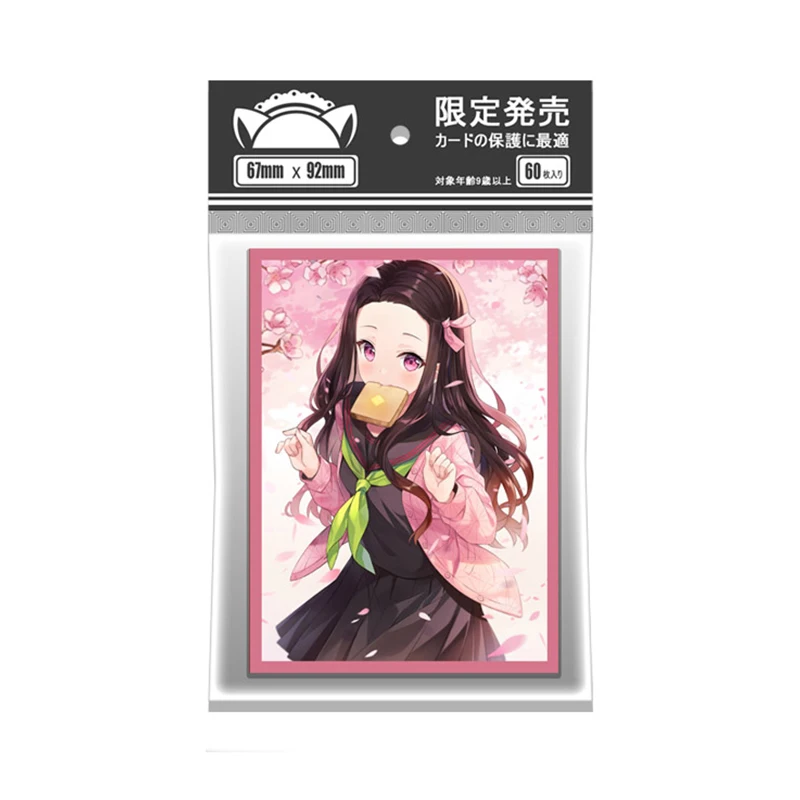 

67x92mm 60ct Picture Art Top Loaders for Cards,Top Loading Trading Card Sleeves Deck Protector for Standard Sized Cards